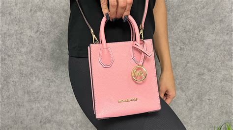 michael kors carnation bag youtube|Michael Kors Unboxing Sneak Peak Carnation Color with Mercer .